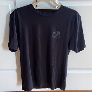 Blacked out vans tee shirt. Both medium!!